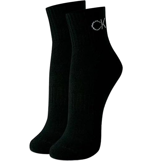 Meia Calvin Klein Algodão Premium Esportiva Cano Médio Unissex Adulto