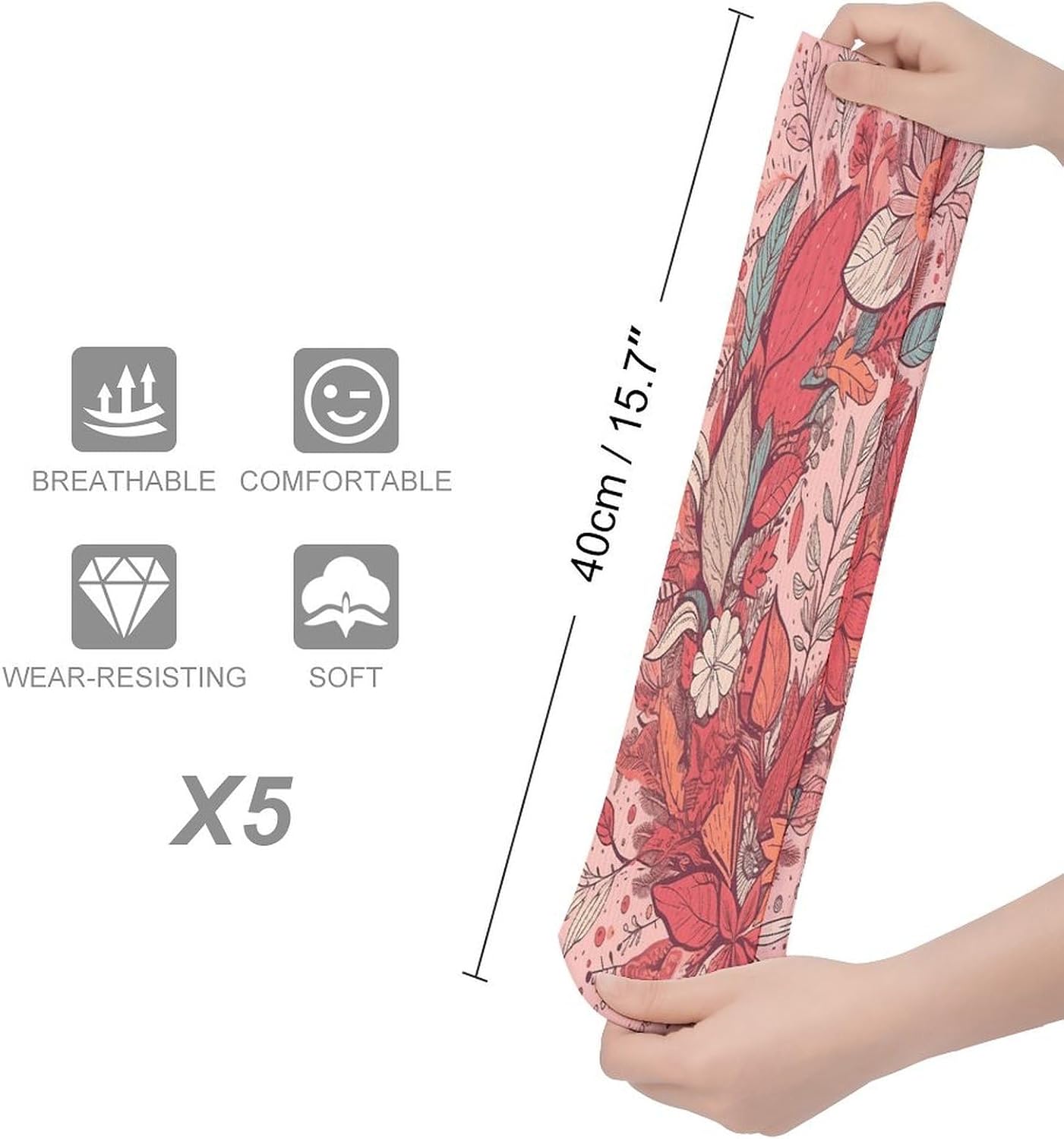 Garland And Leaves Stocking - Cute Casual Long Athletic,Crew Sock for Men Women,Running Socks Soft Breathable for Gift