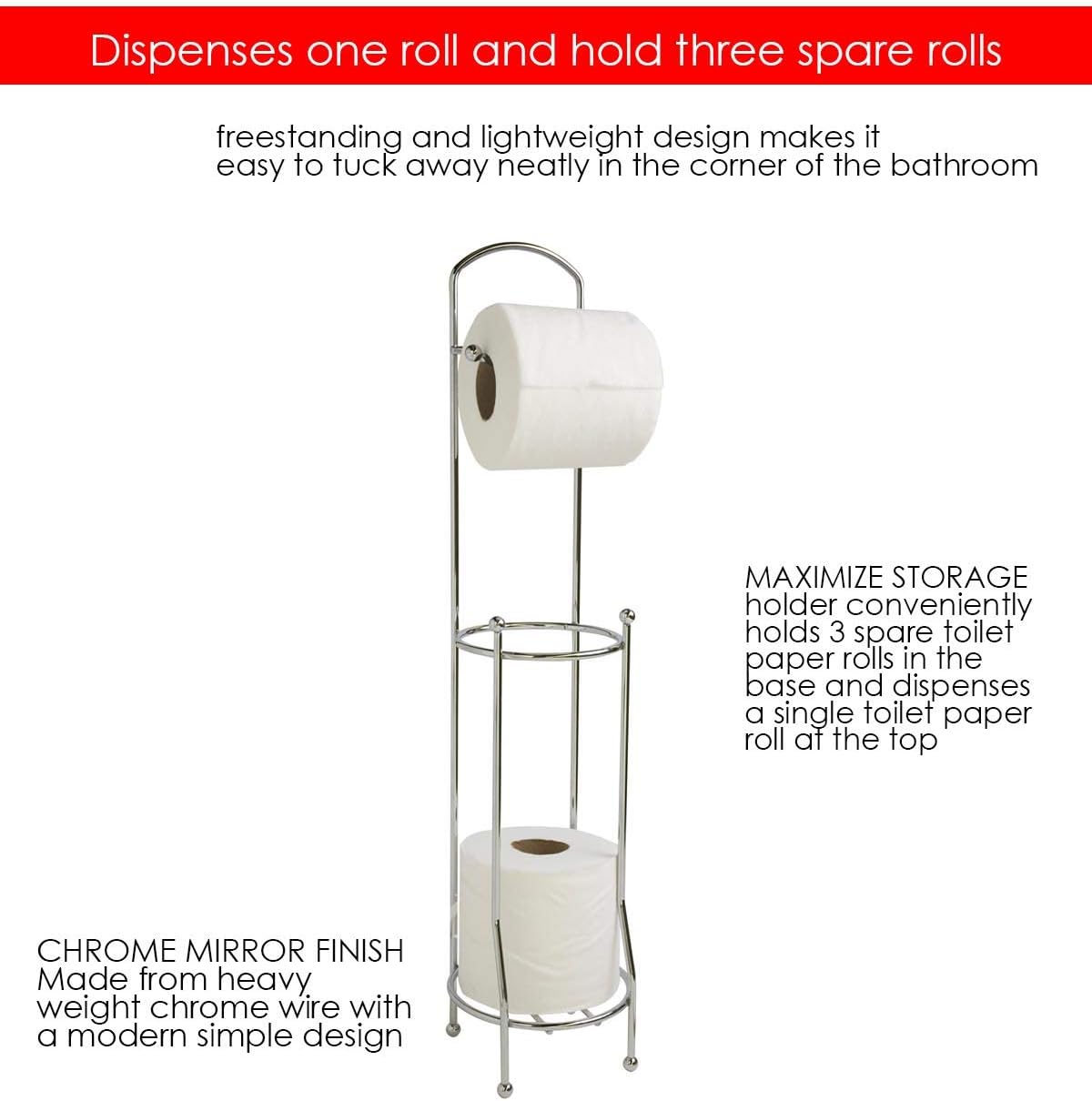 Home Basics Tissue Holder and Dispenser