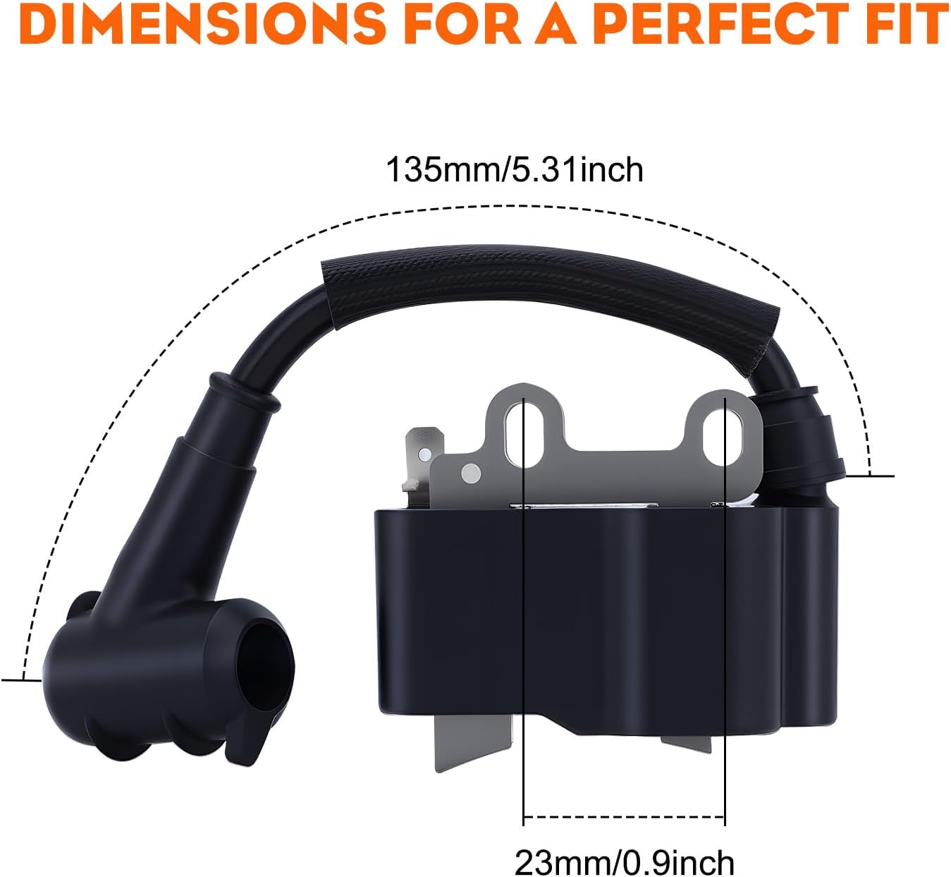 HIPA A411000140 SRM225 Ignition Coil Magneto Bobina de Enecendido for Echo SRM210 SRM211 GT225 PE225 PPF225 PAS225 ES210 PB200 HC152 HC150 String Trimmer