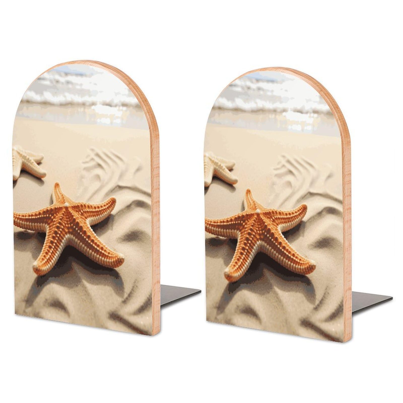 Serre-livres étoile de mer pour stabiliser vos livres lourds avec élégance