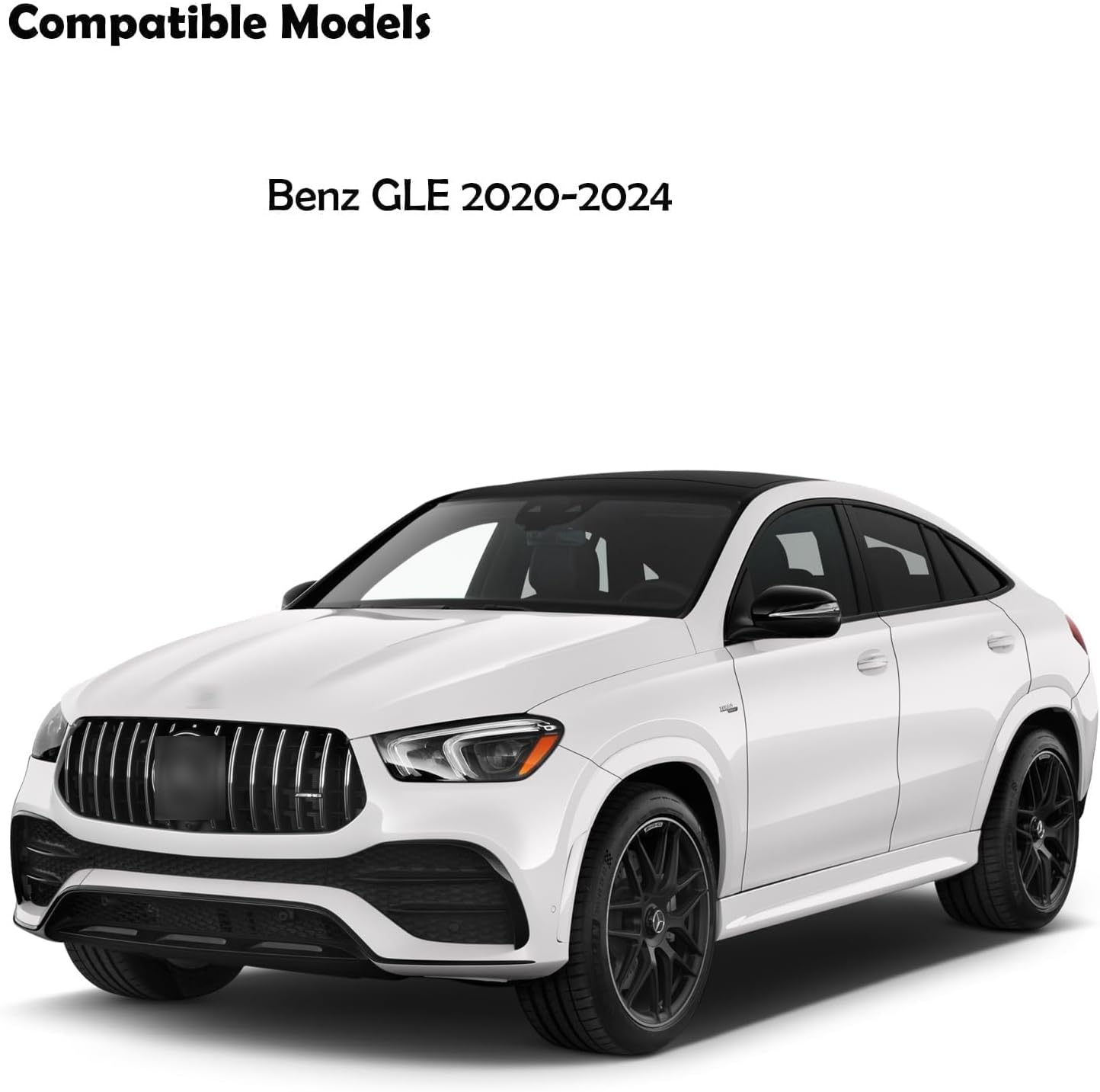 Center Console Safe Vault - KEREN Console Gun Safe Box Compatible with Benz GLE 2020-2026, with Fingerprint Lock