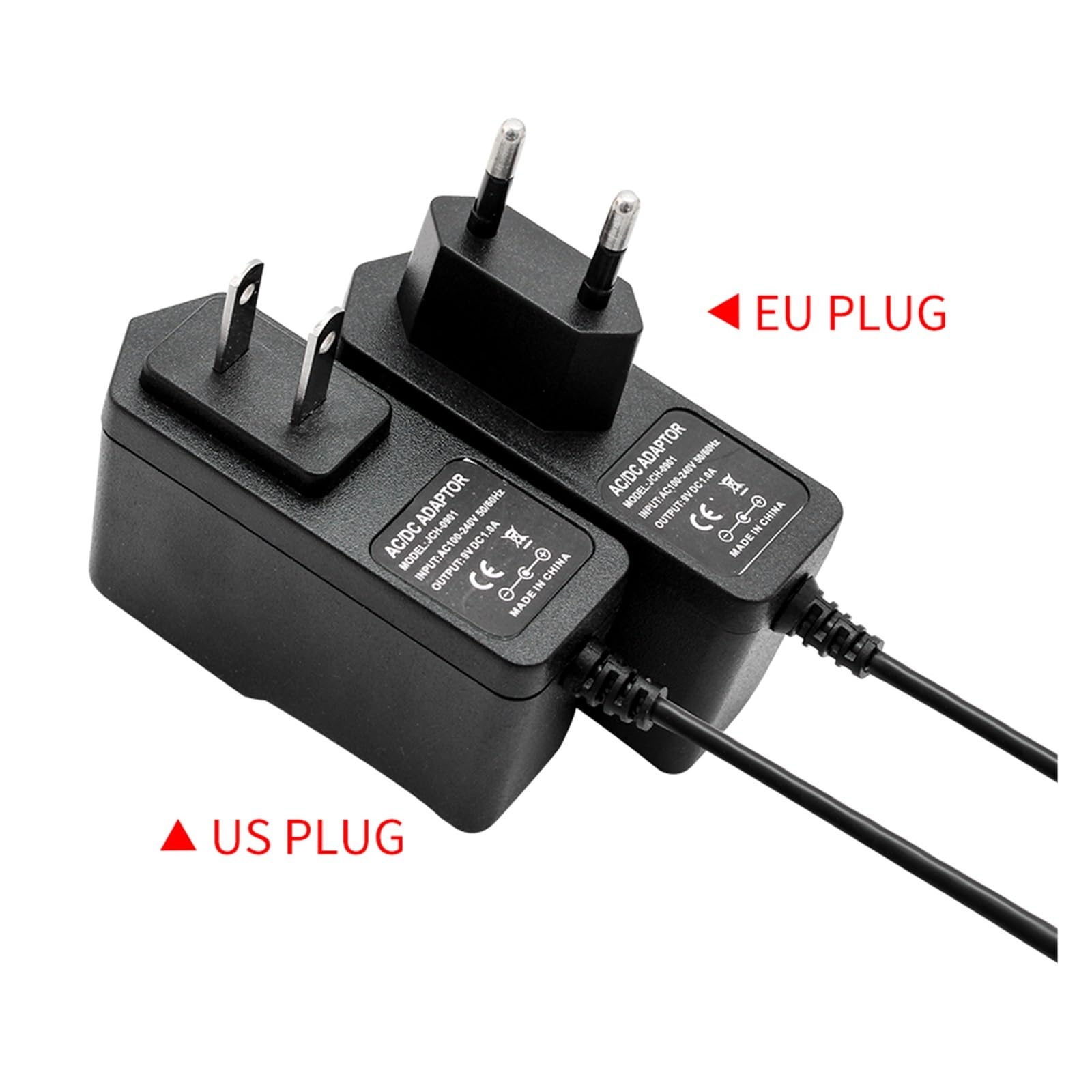 AC 110V 220V DC à 12V adaptateur secteur 1A 2A 3A 5A 6A 8A 12 volts adaptateur alimentation convertisseur chargeur lampe à LED lumière (Color : 12V 5A, Size : US Plug)