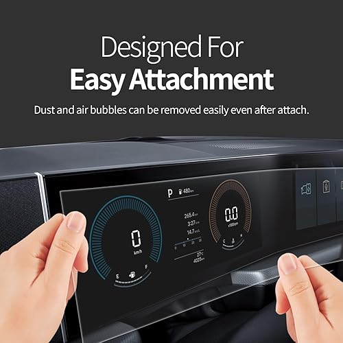 Miniatura 7 de skoko Paquete de 2 protectores de pantalla mate para BMW serie 3 2024 2025The New 7  i7  The New 5  i4  The New x7 x5 x3  iX, antihuellas dactilares