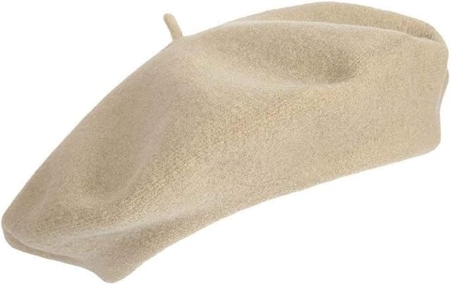 RuiChy Women Vintage French Beret Beanie Elegant Soft Stretchy Cap Lightweight Classic Solid Winter Hat