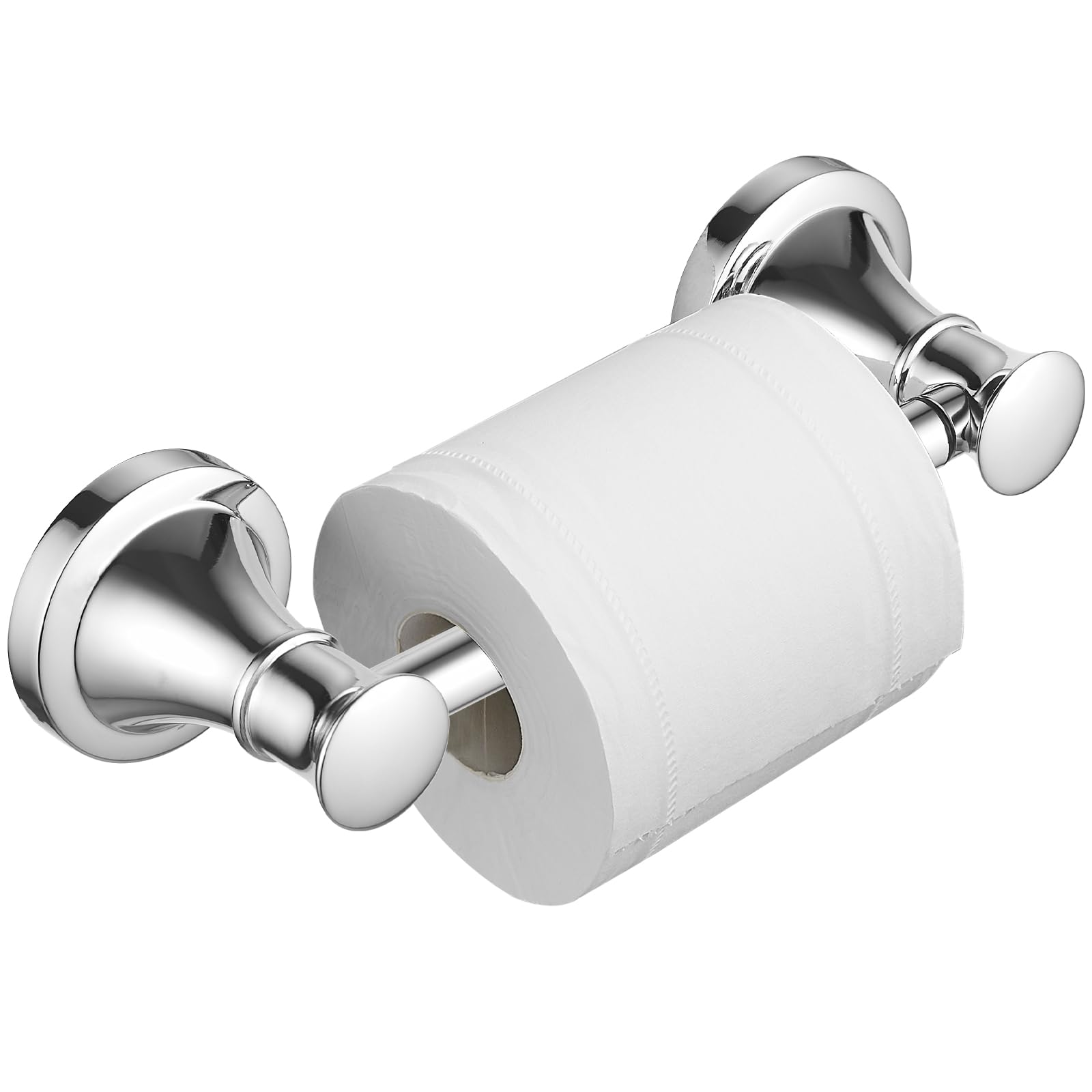 BESy Toilettenpapierhalter Aus Edelstahl – Wandmontage, Antik Messing Oberfläche, Schwenkbar, Rostfrei