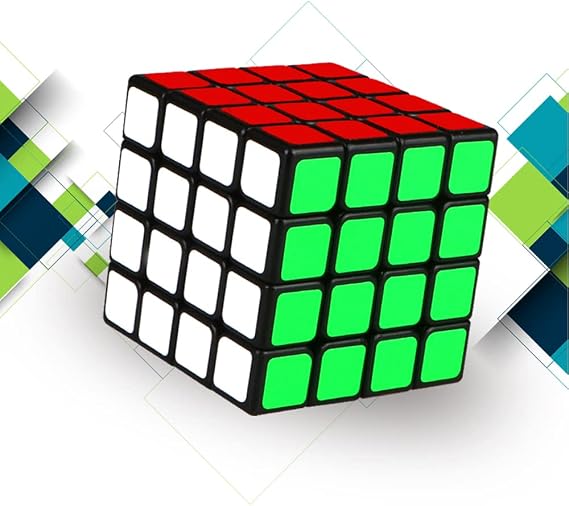 Speed Cube 4x4x4,62mm Magic Cube，Professional, Smooth, and Fault-tolerant,Classic Brain Teasers,Party Bag Fillers, Party Favours，Competitive training for adults and children