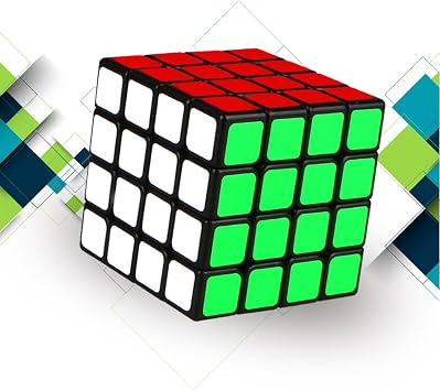 Speed Cube 4x4x4,62mm Magic Cube,Professional, Smooth, and Fault-tolerant,Classic Brain Teasers,Party Bag Fillers, Party Favours,Competitive training for adults and children