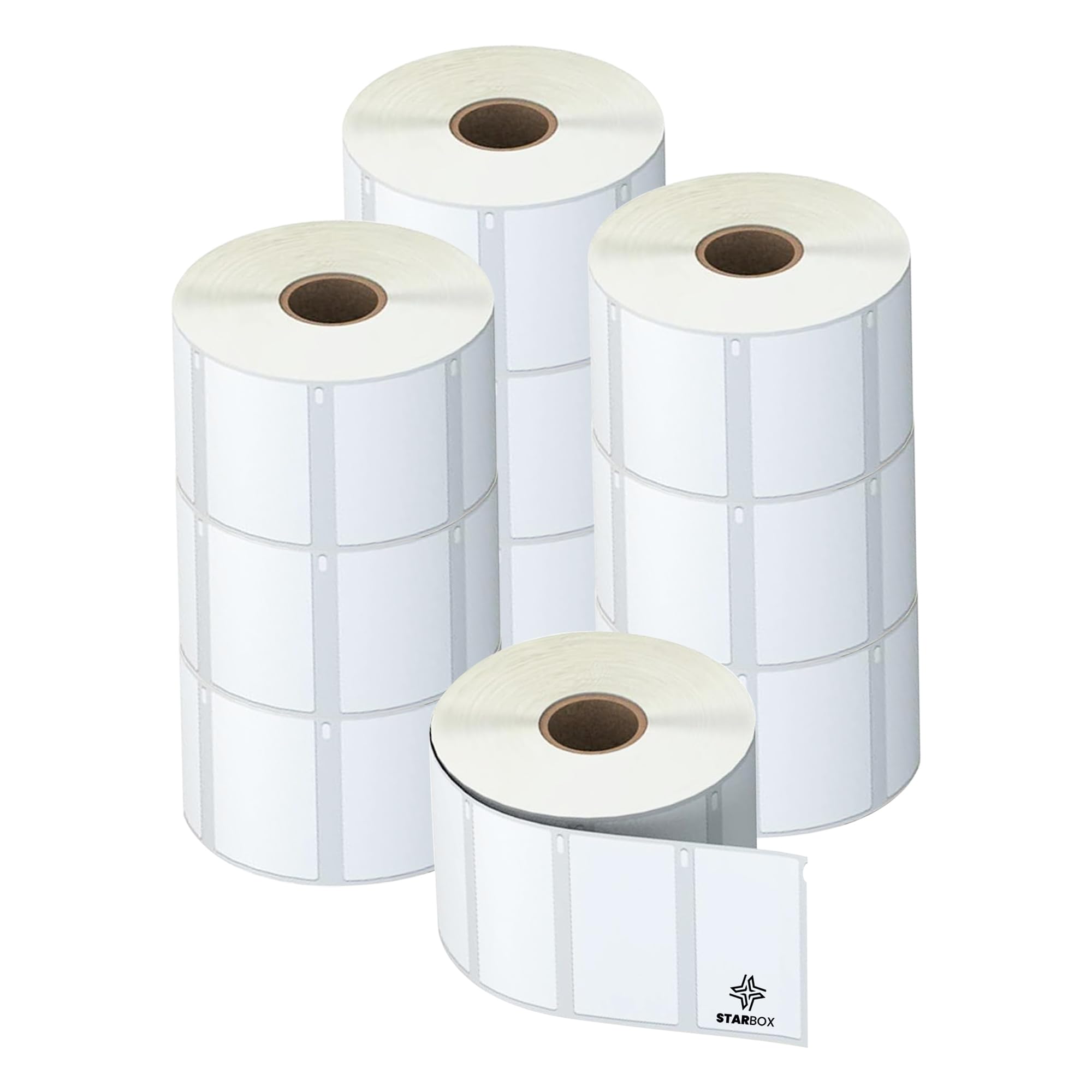 STAR BOX Lot de 10 Étiquettes Compatibles Dymo 11354 Auto-Adhésives 57x32mm pour LabelWriter 450 4XL