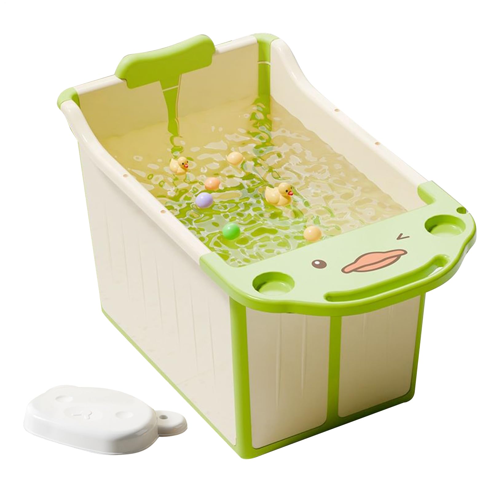 Vasca Da Bagno Per Pieghevole Piscina Per Bambini Vasca Portatile Con | Supporto Pratico Vasca Ergonomica Da Viaggio Per Casa Bagno Appartamento Vacanza