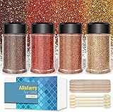 ♦Múltiples aplicaciones: nuestras purpurinas son multiusos. Son ideales tanto para profesionales especialistas en uñas como para aprendices de manicura, adecuados para salones de uñas y para hacer manualidades en casa. También es ideal para los entusiastas de la artesanía y cosméticos de fiesta. Ideal para mezclar con slime, pintura, vasos. Puedes combinar libremente tus efectos favoritos para satisfacer tus necesidades.