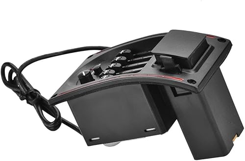 Miniatura 9 de Dilwe Pastilla de guitarra EQ PS-500 5 bandas ecualizador digital sintonizador pastilla para guitarra acústica accesorio