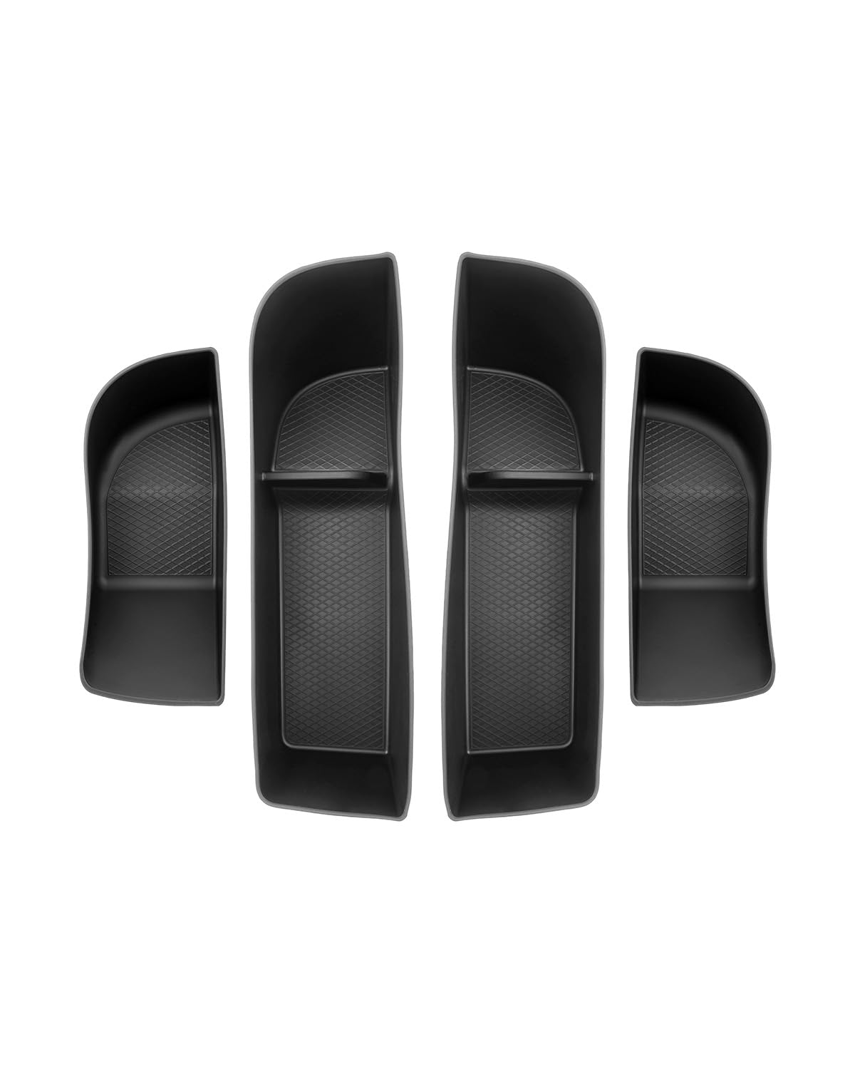 YEE PIN [4 piezas] Caja de almacenamiento para bolsillos laterales de puerta para Xpeng G9 EV 2024-2026, bolsillo para puerta delantera y trasera, para Xpeng G9 EV accesorios Organizador interior de