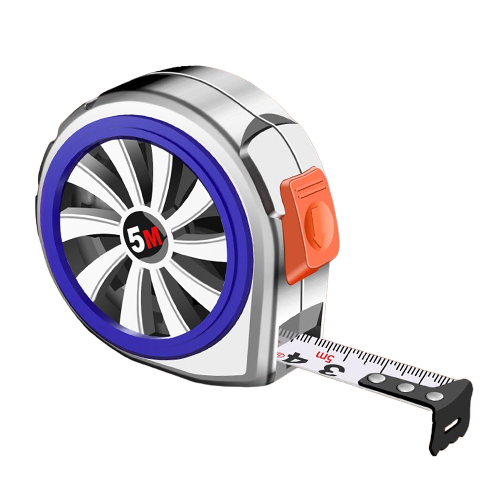 Psdndeww Tape Measure Measuring Tape Retractable Self-Lockings Tape Measurer Easy Reads Metric Scale Measurement Tape