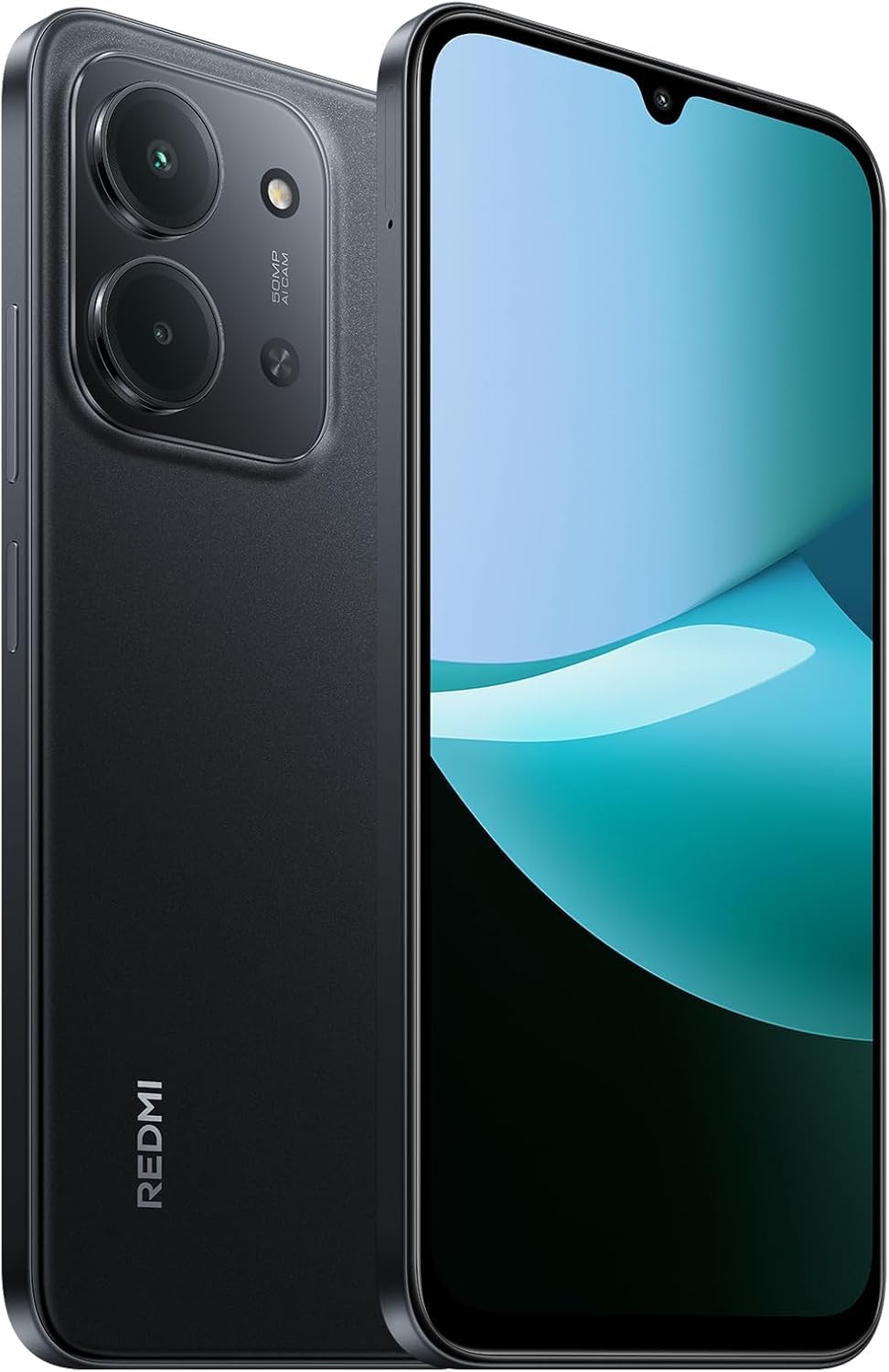 XIAOMI Redmi 15C - Smartphone 4+256GB, Pantalla 6,9" 120 Hz, Cámara Dual con IA de 50 MP, Procesador octacore, Batería de 6000mAh, Carga rápida de 33W, Cargador no Incluido, Negro (Versión ES)