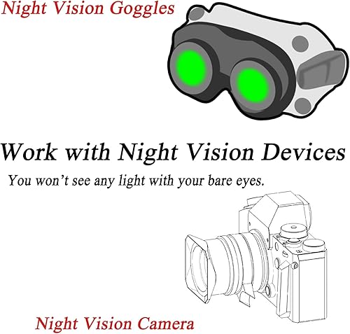 Miniatura 4 de Linterna iluminadora LED IR Zoomable 940nm linterna infrarroja noche