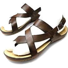 Harssidanzar Men's Leather Sandals For Summer GM202UK