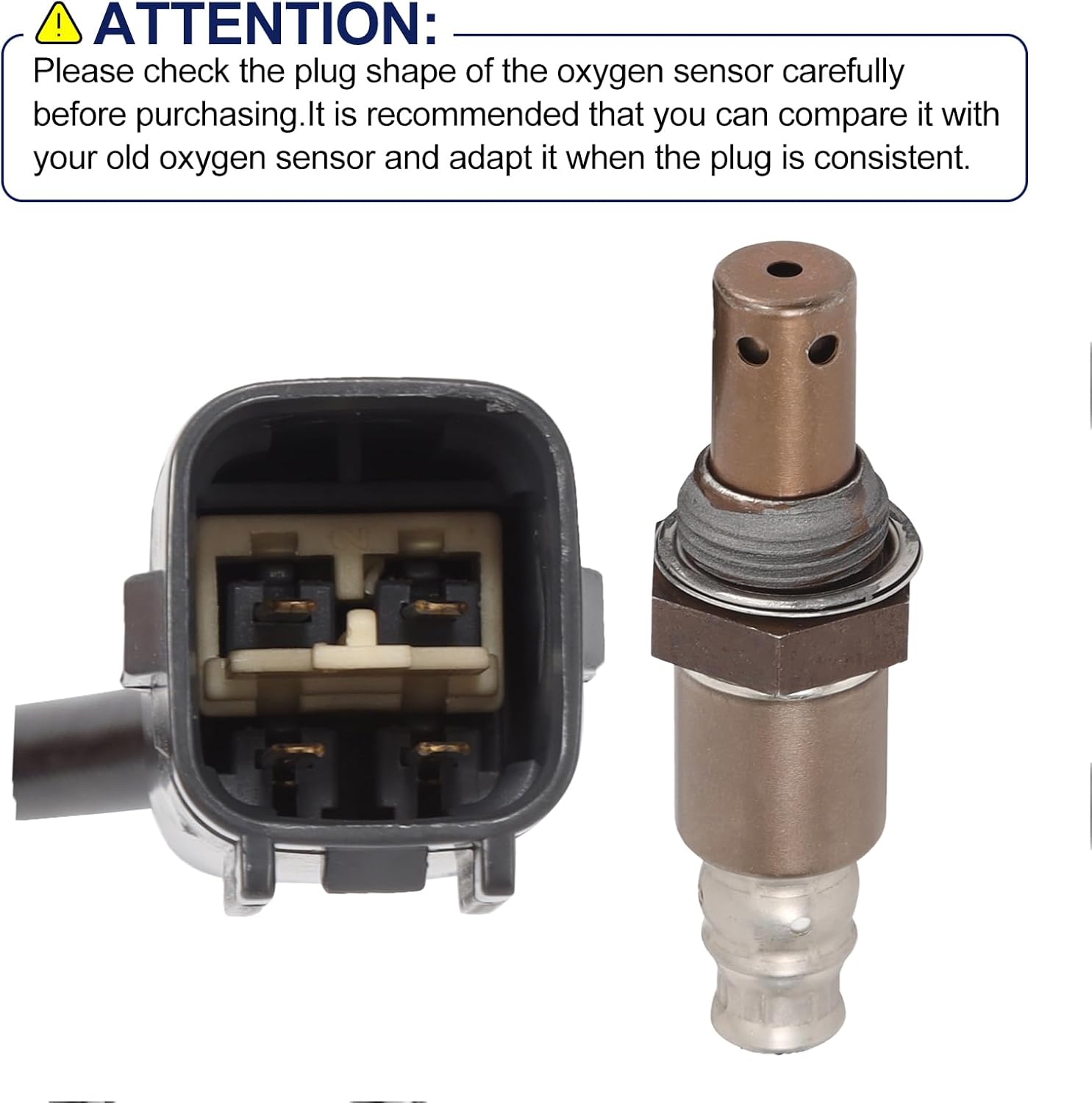 O2 Oxygen Sensor Upstream for Toyota 4Runner FJ Cruiser Land Cruiser Sequoia Tacoma Tundra 05-13, for Lexus GS300 GS350 GS450h GX460 GX470 IS250 IS350 LS460 LS600h LX470 LX570, Replace 234-9051 1Pc