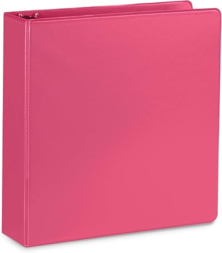 Miniatura 5 de Paquete de 4 carpetas de 3 anillos de 2 pulgadas, diseño resistente para el hogar, la oficina y la escuela, diseñadas para papel de 8.5 x 11
