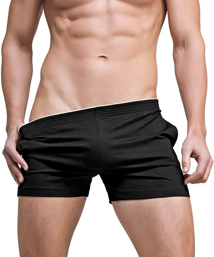Men’s Running Workout Gym Active Shorts Sleep Bottom