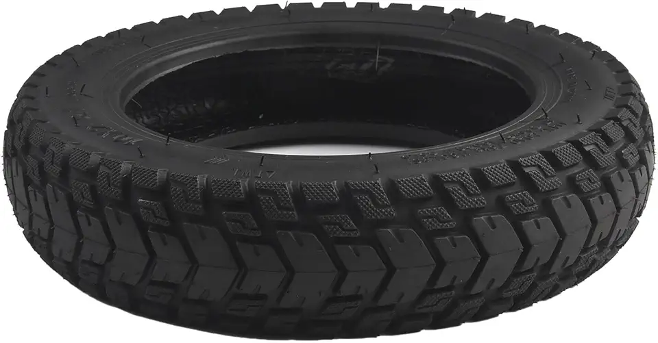 Pneu off-road sem câmara de 25 x 5 a 15 cm para scooter elétrica, pneu de substituição de borracha espessa, todo o terreno para pneu durável