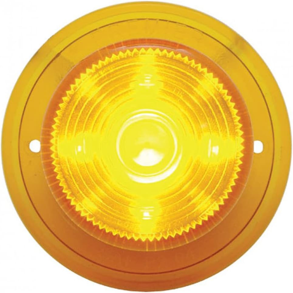 United Pacific 38370 13 LED Honda Light (Amber LED/Amber Lens)