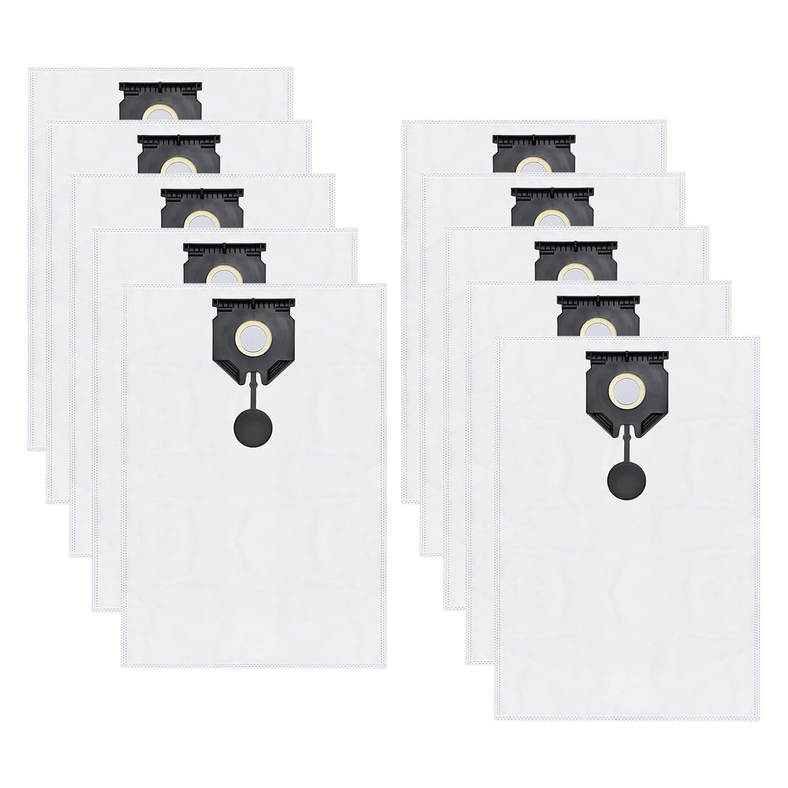 Sacchetti per aspirapolvere Kärcher NT 30/1 Ap Te L NT 30/1 Ap L NT 30/1 Tact L NT 30/1 Tact L NT 30/1 Tact Te L 30 L Umido/Asciutto Ricambi Sacchetti (10 pezzi)