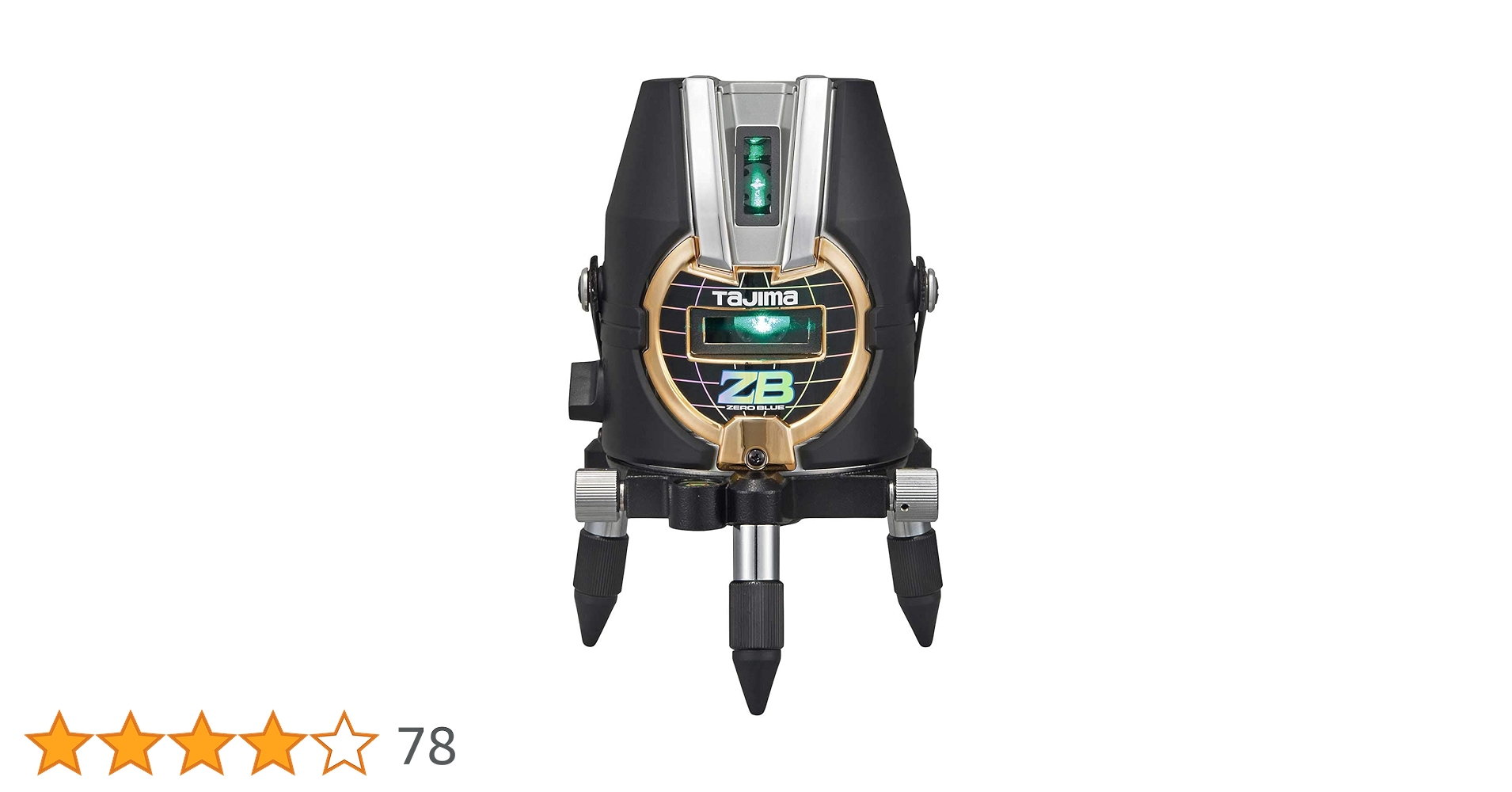 美品！！　TAJIMA　グリーンレーザー　ZEROB-TYZ　動作品！！ タジマ ZEROB-TYZ ブルーグリーンレーザー墨出し器 ZERO BLUE