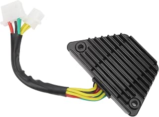Motorcycle Voltage Regulator Rectifier for VT500C VT500F VT700 VT750C, Energy Saving, Durable, Easy to Install, Aluminium Alloy