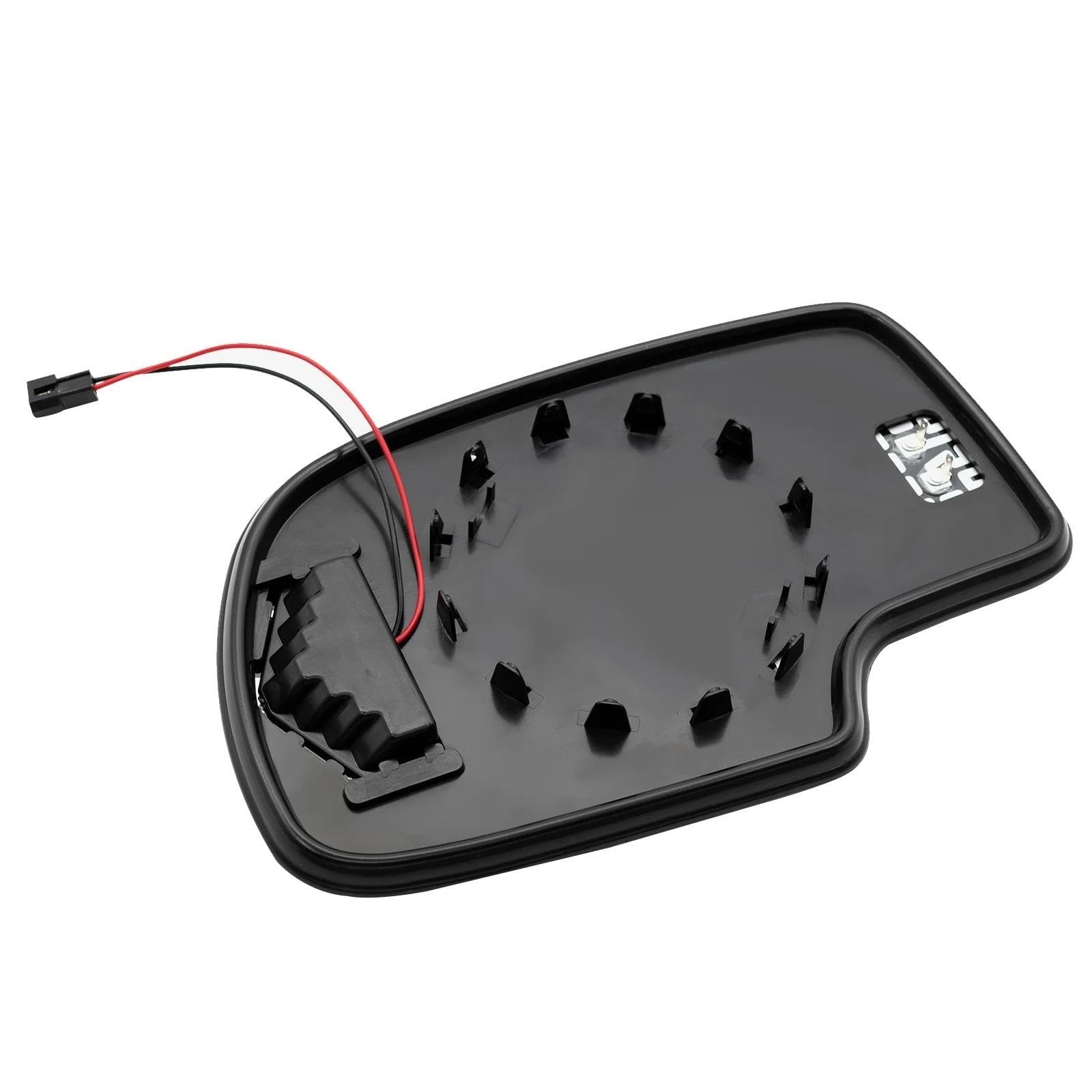 Pour GMC Pour Sierra Pour Yukon XL 1500 2500 Conducteur/passager Côté Porte Aile Miroir Verre Chauffé CFCPKOYOZD(Gauche et droite)