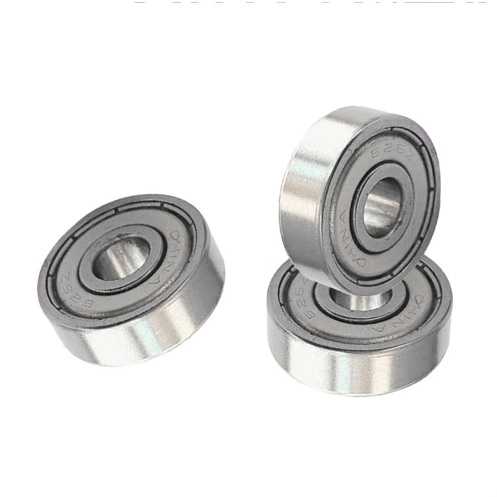 KNIUWMBMH 10pcs Ball Bearings 608ZZ 623ZZ 626ZZ 687ZZ 607zz Deep Groove Miniature Bearings for Skateboard Scooter Printers Bearings(623zz)