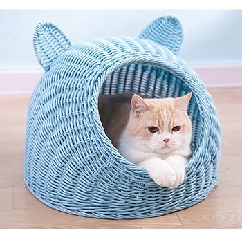 ラタンさかなベッド （籐） 猫 ペット用 オシャレ ラタン ベッド ラタンさかなベッド （籐） 猫 ペット用 オシャレ ラタン ベッド