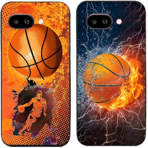 ��g�уP�[�X��P�[�X �K�pGoogle Pixel 10a,��Ԃ̃o�X�P�b�g�{�[���͗l�v�����g����TPU�o�b�N�V�F��,2�Z�b�g?��