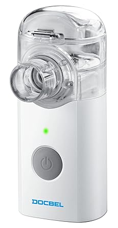 NB 300 Mesh Nebulizer (For Adults and Children) Battery Operated OR Micro USB, Portable, Silent Operation with 2 Years Warranty