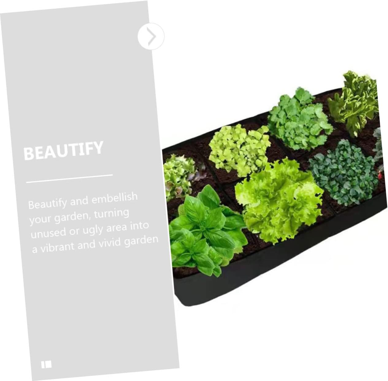 balacoo 3pcs Plant Growing Bag Non-Woven Vegetable Nursery Holder for Home Planting for Fruits Flowers and Herbs Enhanced Aeration and Water Retention