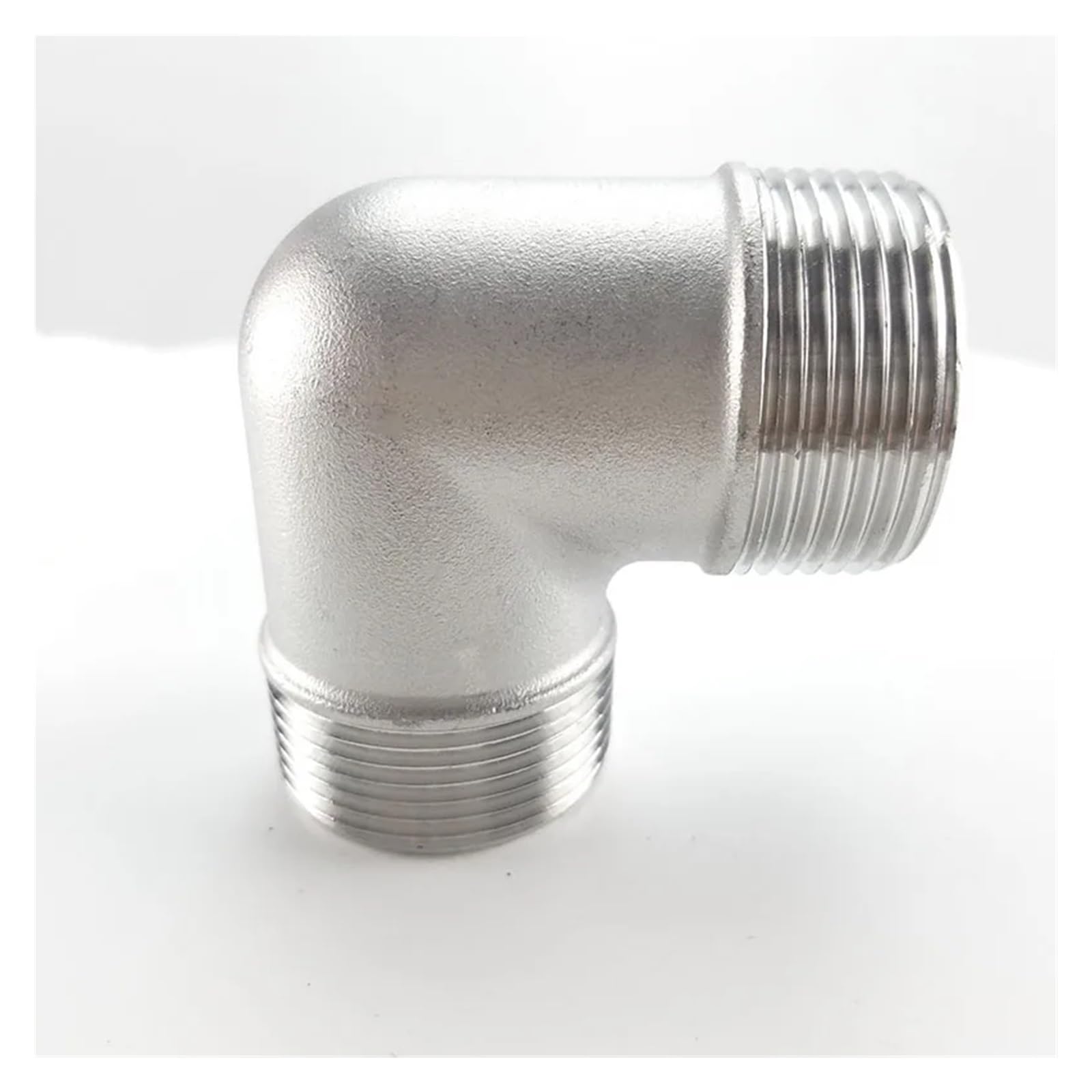1/4" 3/8" 1/2" 3/4" 1" 1-1/4" BSP Elbow 90 Degree Angled 304 Stainless Steel Male Threaded Pipe Fitting DN8 DN10 DN15 DN20 DN25(2") Barb Fittings