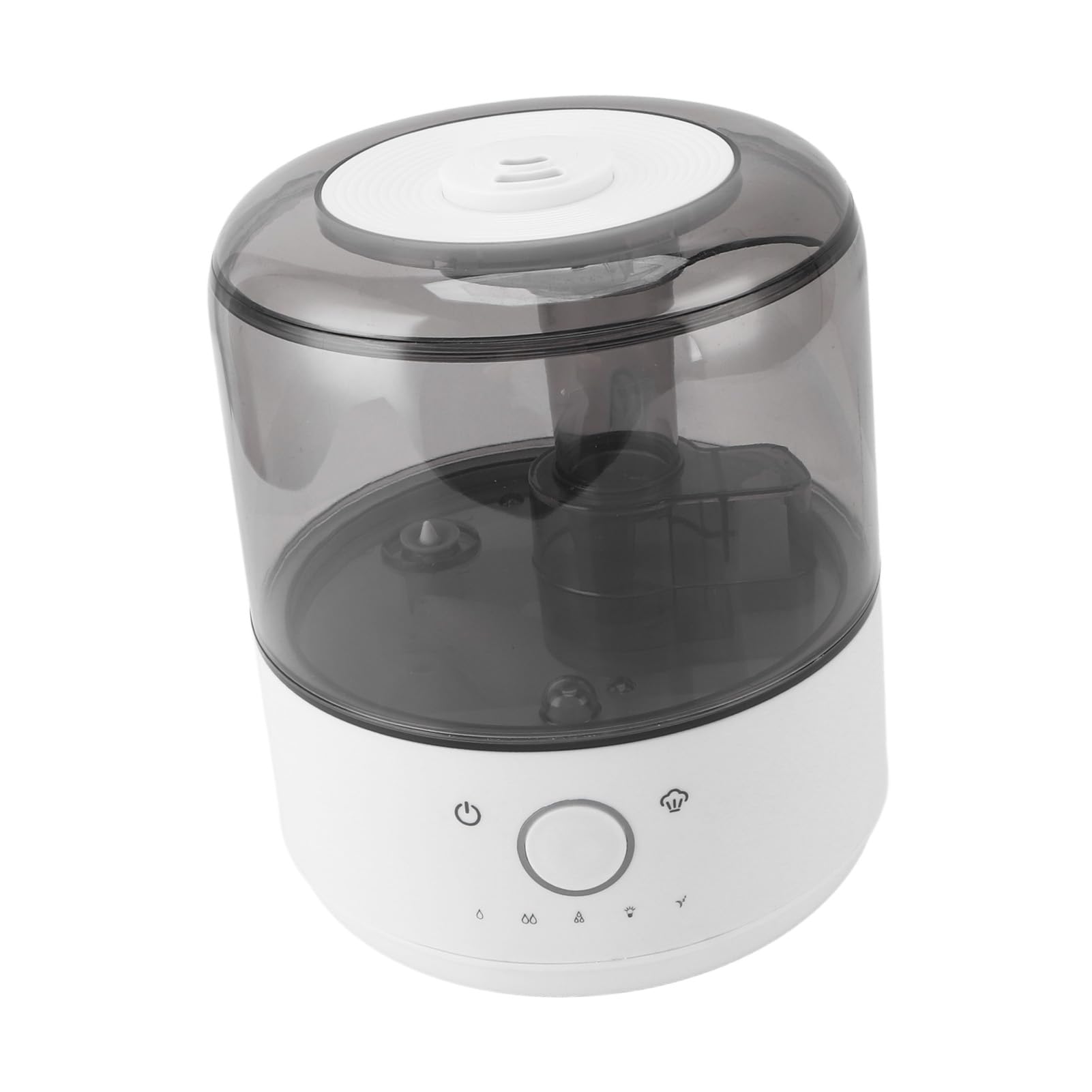 Fdit Umidificatore a Nebbia Fredda 3.5L, Diffusore di Aromaterapia con Doppi Ugelli a 360° per Camera da Letto, Ufficio, Silenzioso, Spegnimento Automatico, Caricamento Dall'Alto,