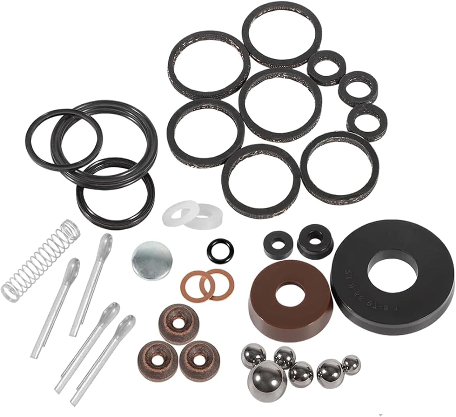 93657 4 Ton Seal Replacement Kit for Lincoln Walker Floor Jack Seals, 4 Ton Complete Kit for Cylinder Repair