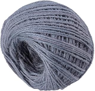 ULDIGI Nativity Crafts Nativity Decor Jewelry Gift Crafting Twine Rope DIY Rope Cord Rustic Craft Rope Burlap Yarn String Grey Packing Rope Jute Colored Twine DIY Knitting Gifts