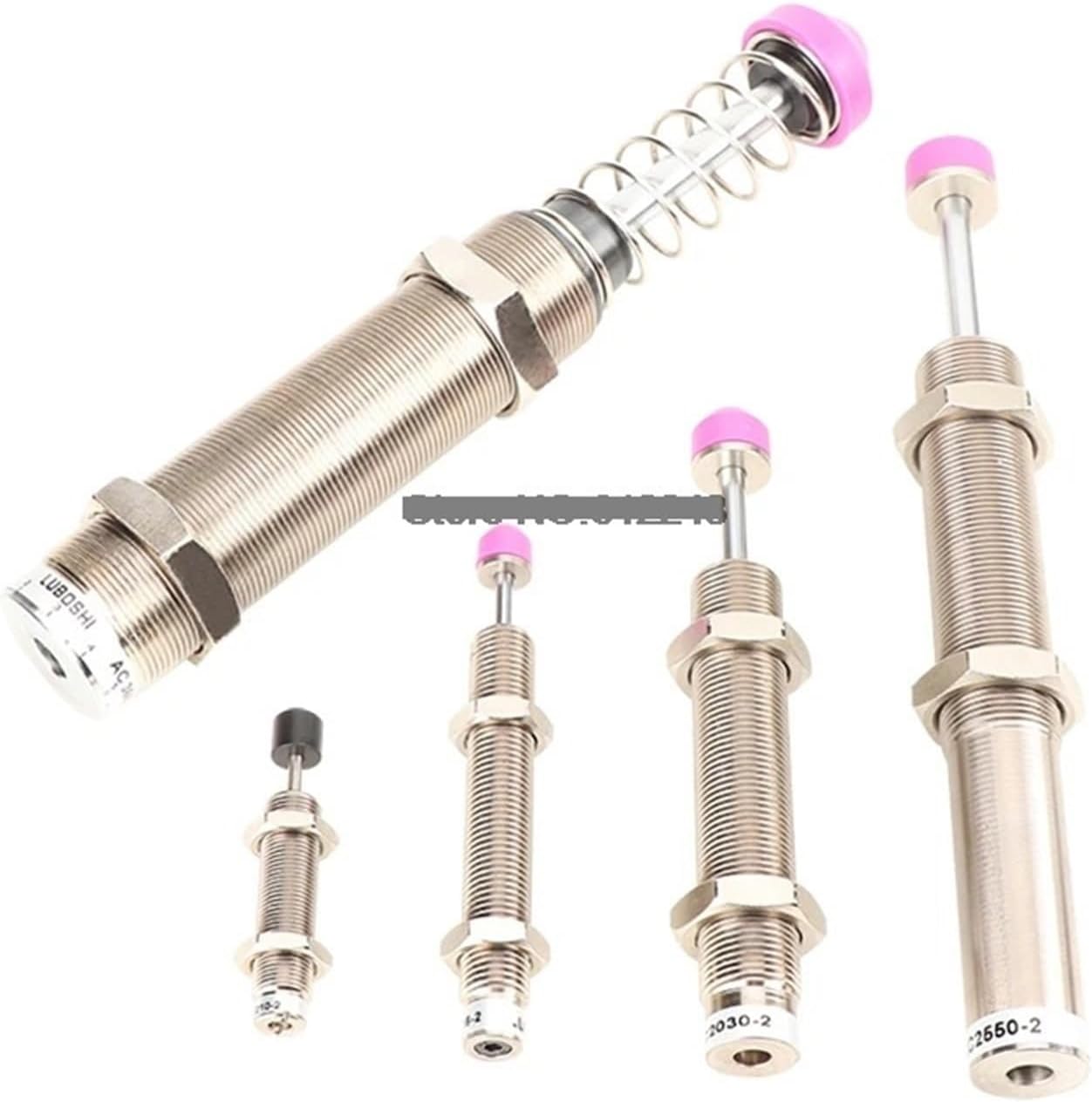 AC Oil Buffer Pneumatic Hydraulic Shock Absorber Damper AC0806 AC1005 AC1008 AC1210 AC1410 AC1412 AC1416 AC1420 AC1425 AC2025 1Pcs(AC2040)