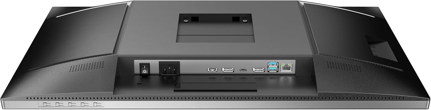 AOC Q27U3CV Graphic Pro- 27 Zoll QHD Monitor, Lautsprecher, höhenverstellbar, HDR400 (2560x1440, 75 Hz, HDMI, DisplayPort (in/Out), USB-C (96 W PD), USB Hub) Schwarz