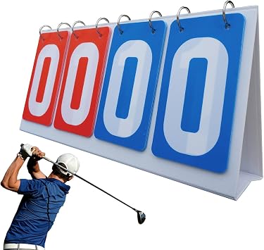 Tennis Score Keeper Clear Numbers Waterproof