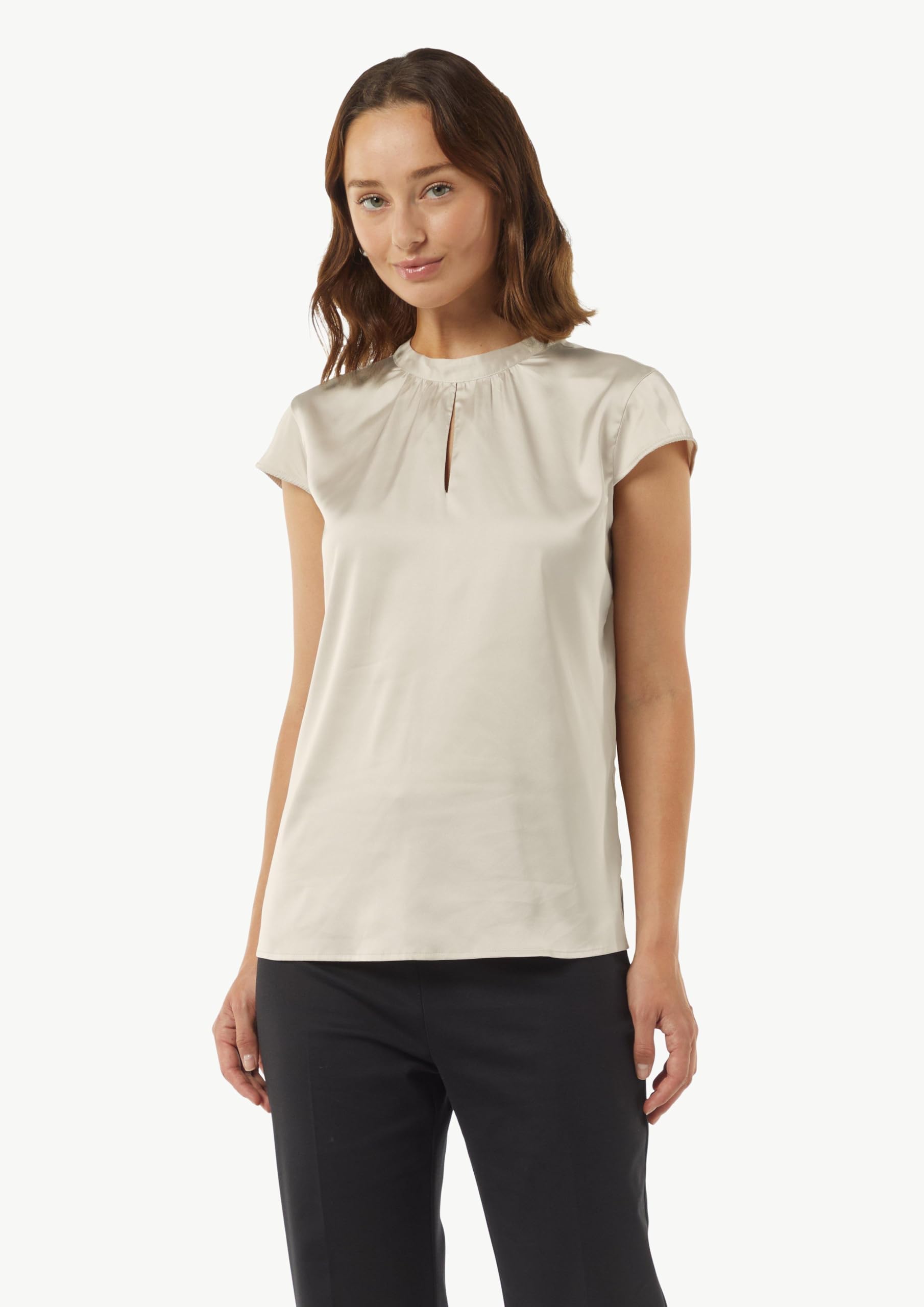 Comma Damen 2155340 Bluse