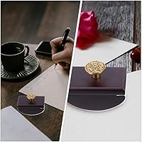 Vista 5 de Herramienta de absorción de tinta de madera con función de tinta de secado rápido para escritura y uso en oficina, portátil, de 1.96 pulgadas