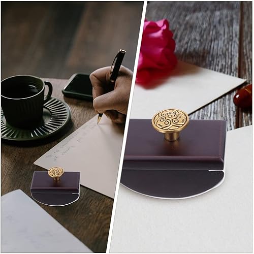 Miniatura 5 de Herramienta de absorción de tinta de madera con función de tinta de secado rápido para escritura y uso en oficina, portátil, de 1.96 pulgadas