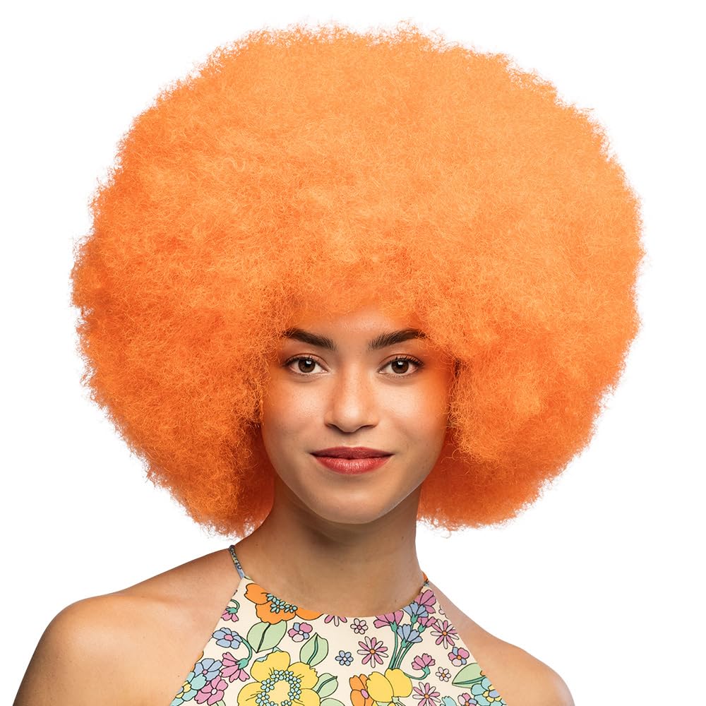 Boland - Neon Wig for Adults, Synthetic Hair for Theme Party or Carnival, Fancy Dress Costume Accessory