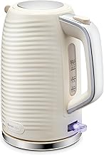 Swan SK19034CRM Wave Cordless Kettle, Fast Boil, Boil Dry Protection and Automatic Shut-Off, 360-Degree Base, Removable Limescale Filter, 1.7 Litres, 3000W, Cream