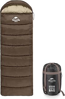 Naturehike 寝袋 シュラフ 封筒型 1人【完全展開可能&快適温度-17℃~11℃】 防水 保温 軽量 丸洗い可能 秋用 冬用 キャンプ 登山 車中泊 防災用 来客用布団 多機能 コンパクト 収納パック付き アウトドア