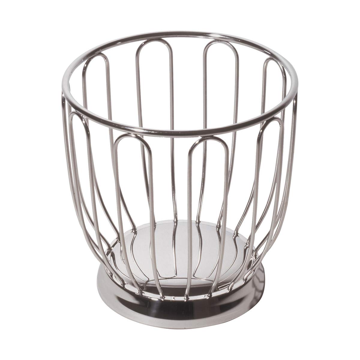 Alessi Stainless Steel 370 Basket For Serving Baskets For Serving (Round, )