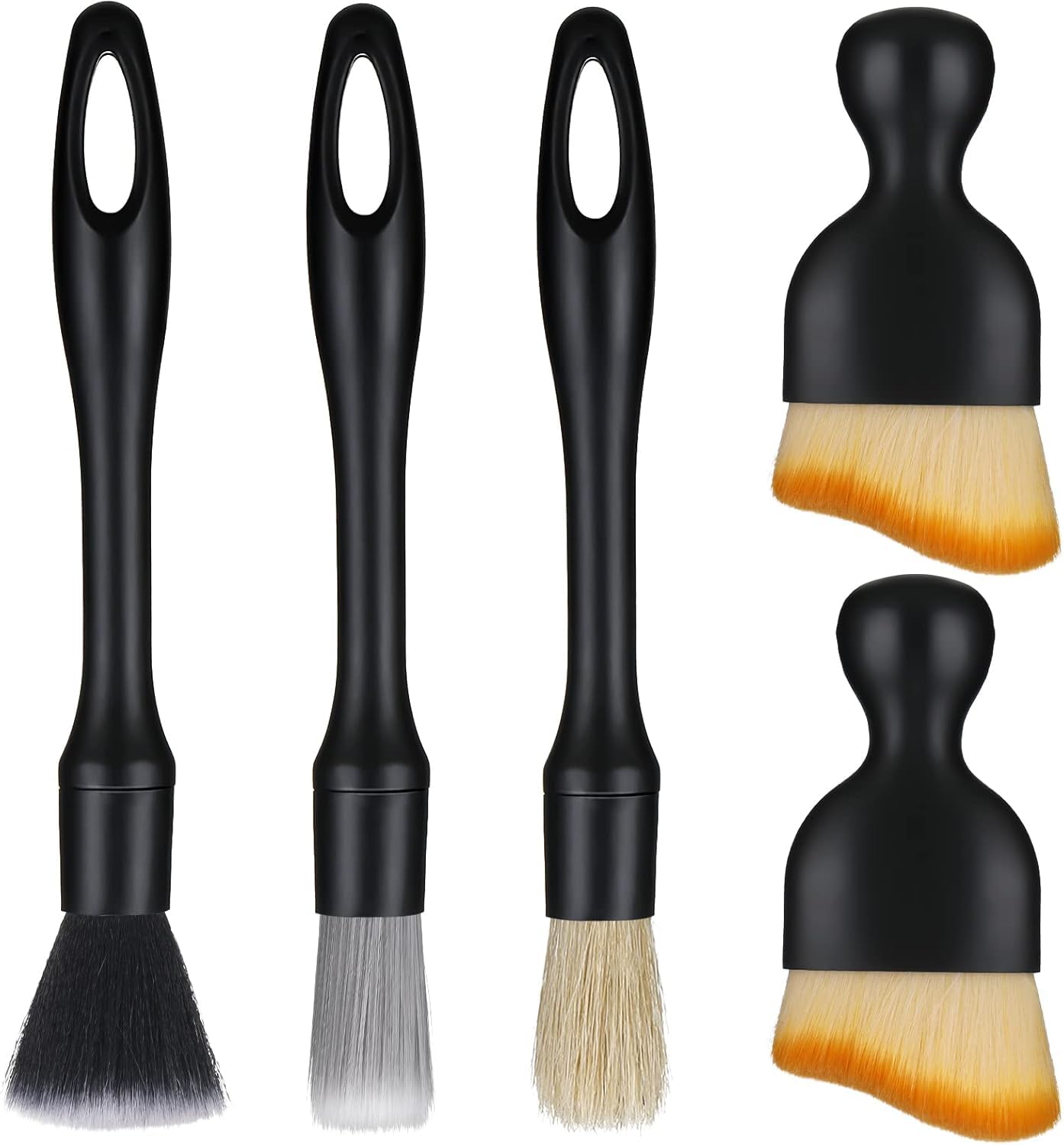 Tryagat 5PCS Car Detailing Brush Set for Hyundai I30 2017-2026